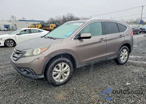 2014 Honda Cr-V Exl z USA, uszkodzony, nr VIN 5J6RM4H71EL081806